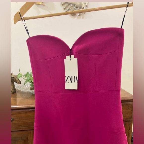 Zara Dresses & Skirts - ZARA Midi Bustier Dress